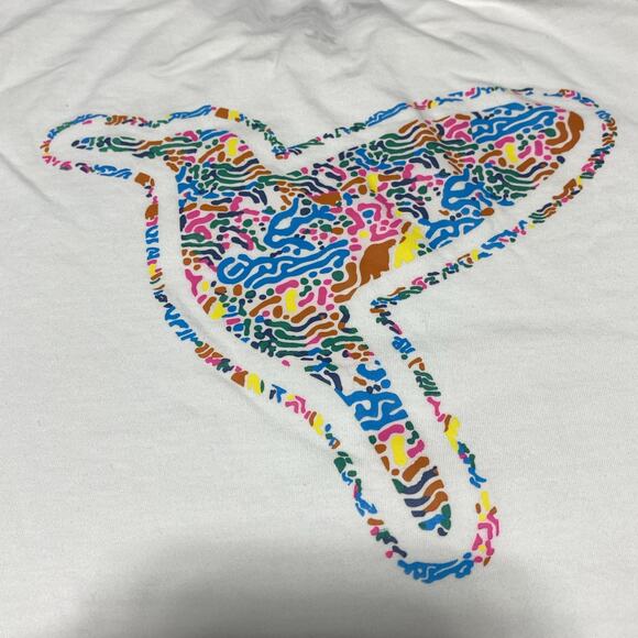 Bird Dogs T Shirt Mens Extra Large White Graphic Athletic Minimalist Stretch XL - Picture 3 of 9